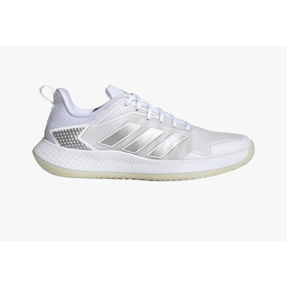 Cool White ADIDAS Women's DEFIANT Speed Tennis Shoes SNEAKERS Bounce Size 10 EuC